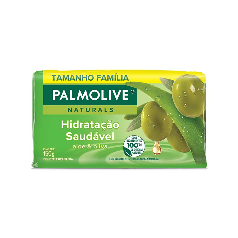 Palmolive® Naturals Sensación Humectante Oliva y Aloe Jabón en barra Palmolive® Naturals Sensación Humectante Oliva y Aloe Jabón en barra